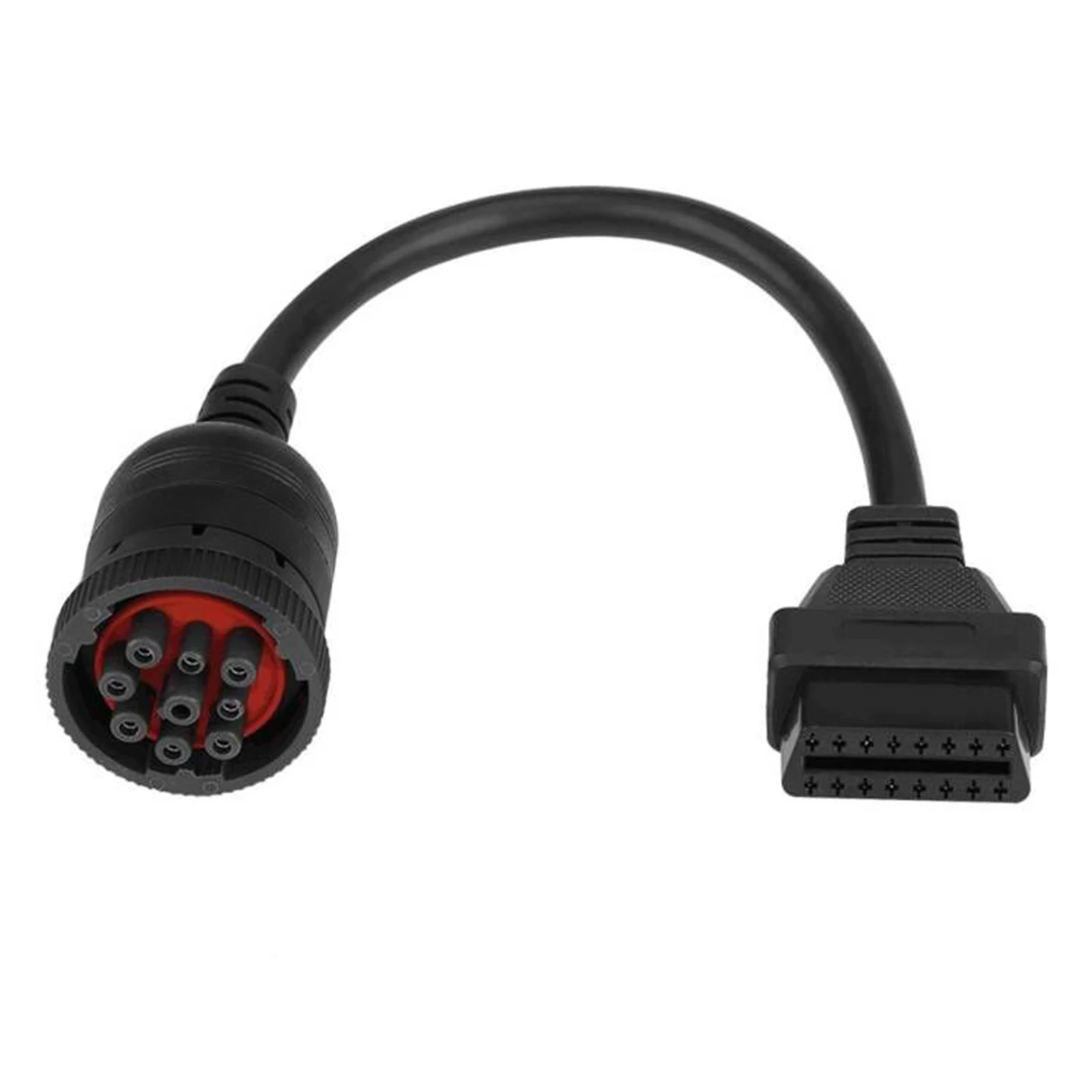 J1939 OBD-Kabel 9-polig auf 16-poliges Heavy Duty Truck OBD2-Diagnose-Adapterkabel für Cummins 0,3 m J1939 OBDII-Konverter-Anschluss – Detail 11