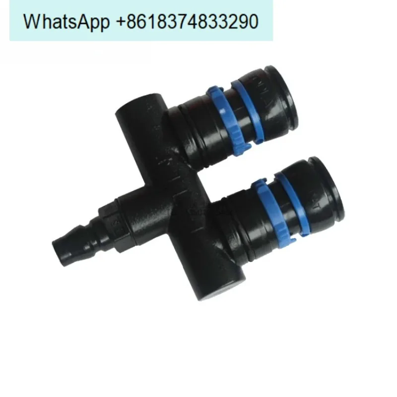 Original imported tee pipe connector TL-1NR quick plug Y-type connector one drag two drag three