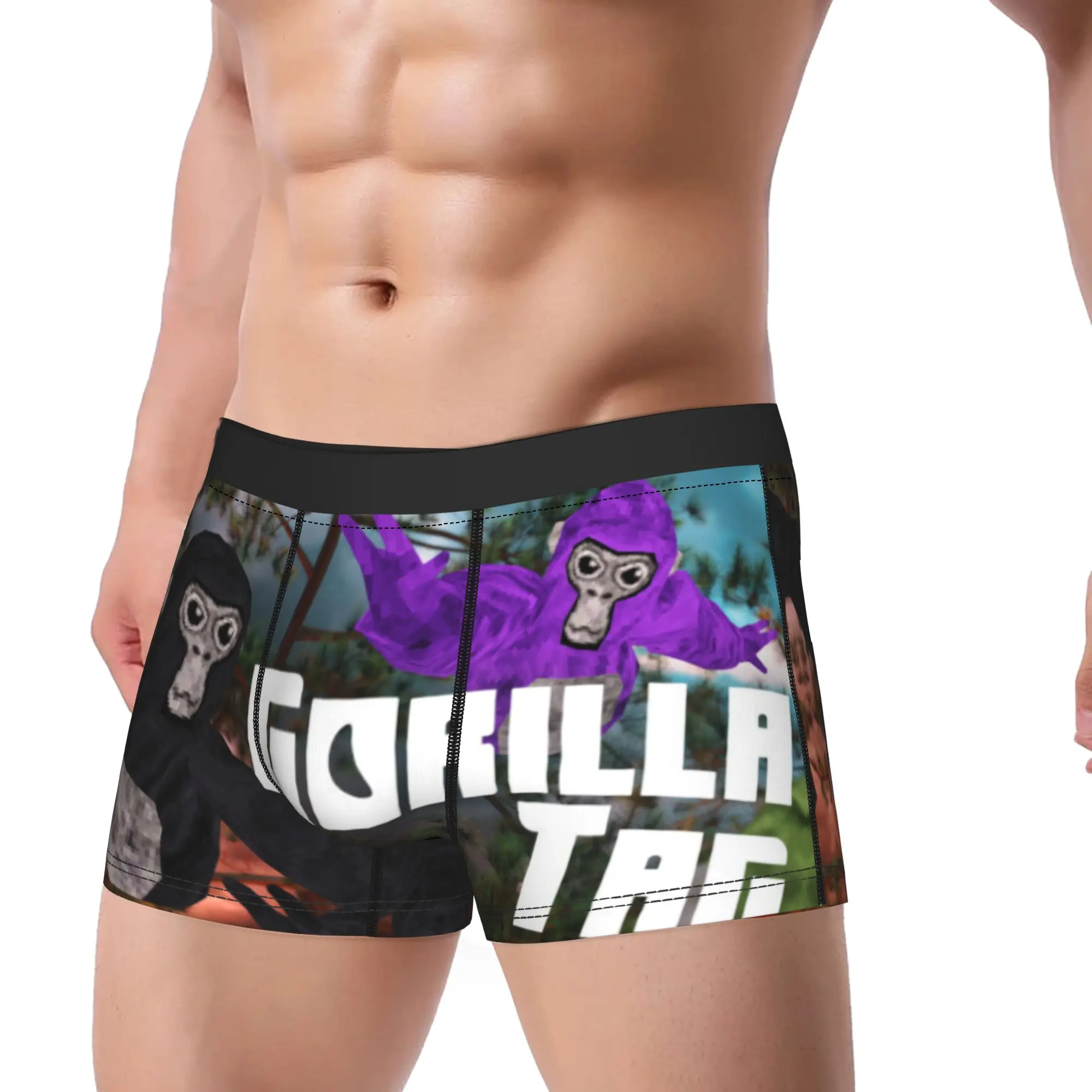 Gorilla Tag VR Gamer Men's Boxers Shorts Comfortable Underwear  Underpants