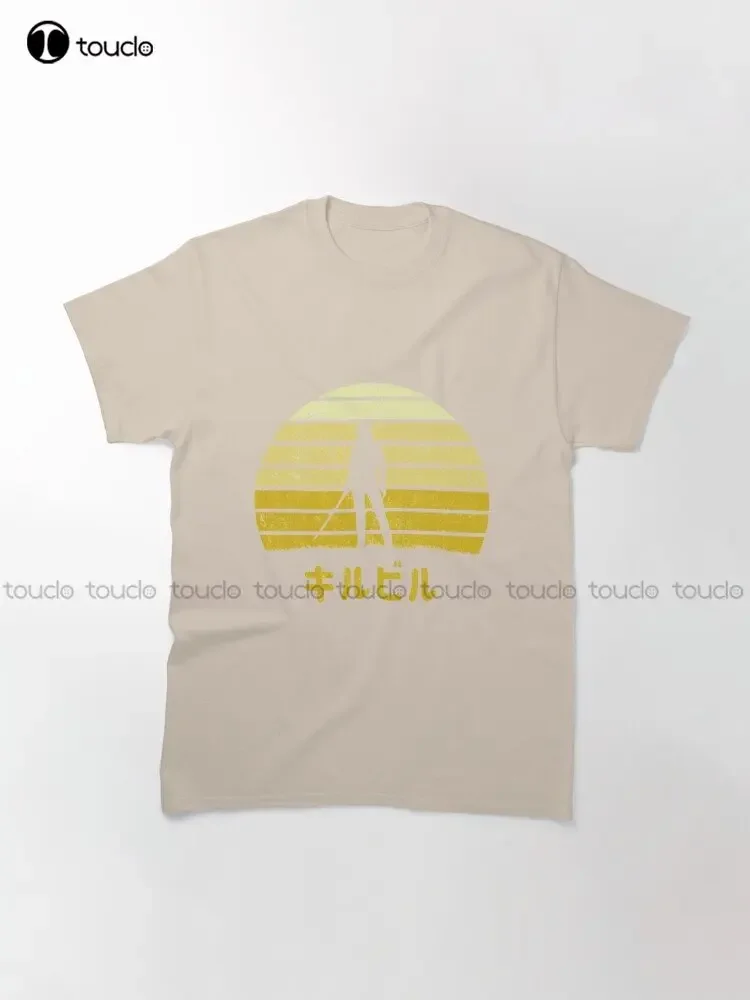 Vaporwave Kill Bill Classic T-Shirt Custom Aldult Teen Unisex Digital Printing Tee Shirts Funny Art Streetwear Cartoon Tee