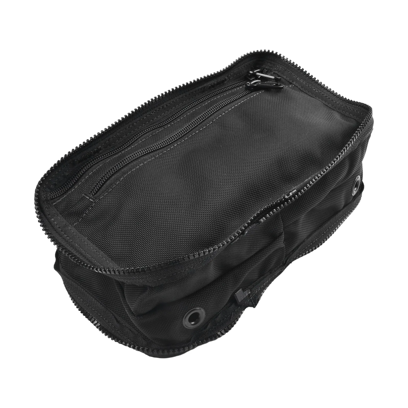 Sidemount Diving Pouch Storage Bag Black BCD Side Mount Scuba Diving Orgainzer Storage Pocket With Snap Hook