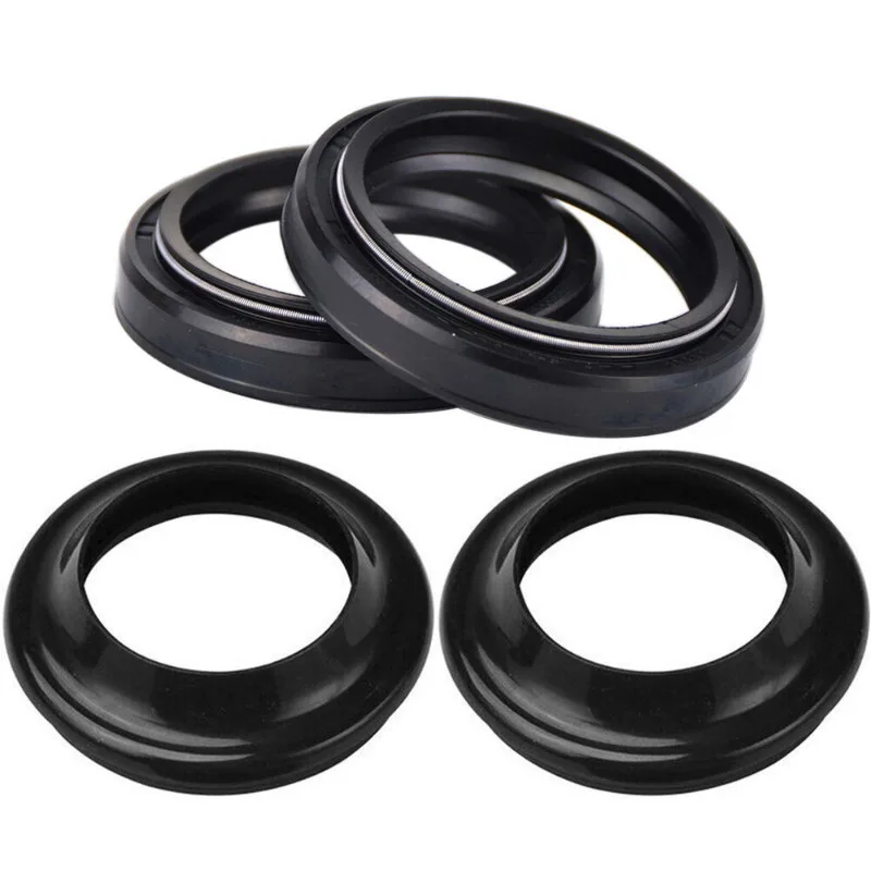 1 Set 33x45x8/10.5mm Motorcycle Front Shock Absorber Oil Seal Dust Cover for Yamaha XV250 Virago HONDA NES125 NF125 SUZUKI TS185