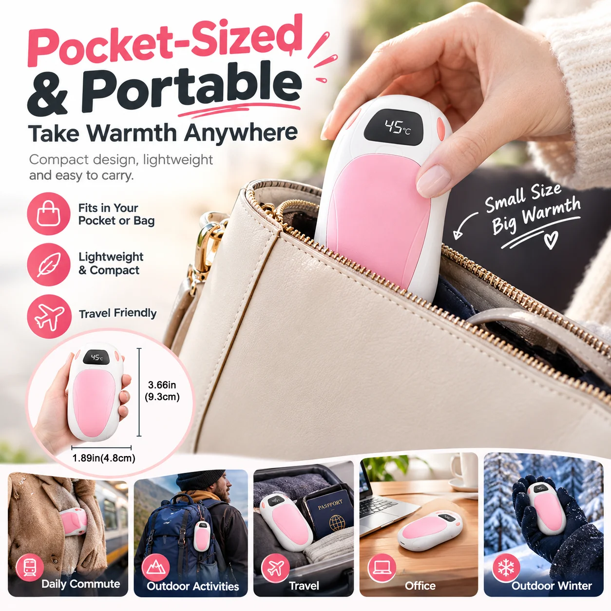Penghangat Tangan Isi Ulang, P - Hand Warmer Electric ulasan dan harga