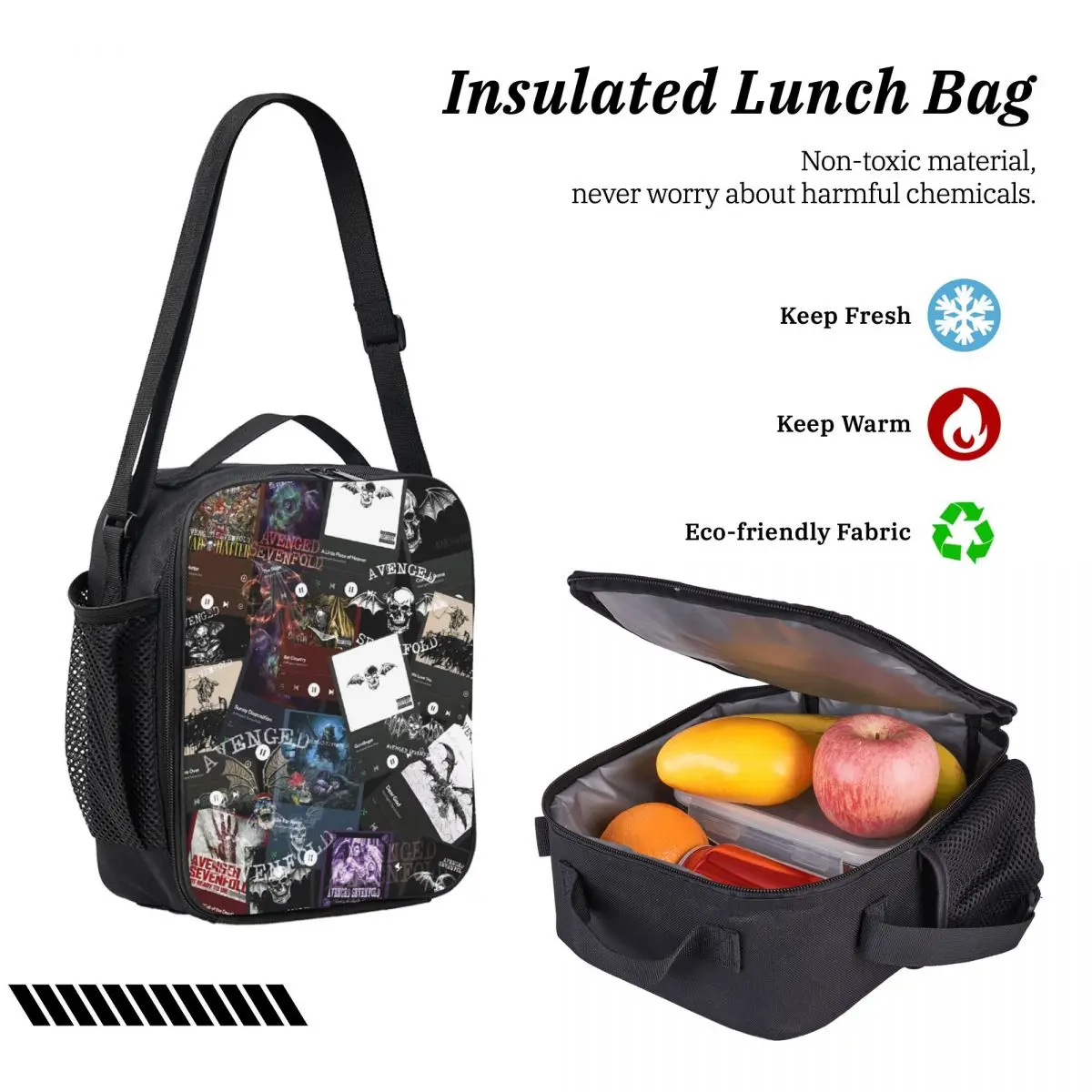 انتقم سبعة أضعاف على ظهره طالب بنين بنات BookBag حقيبة مدرسية كمبيوتر محمول حقائب كتف 3ps معزول حقيبة الغداء مقلمة