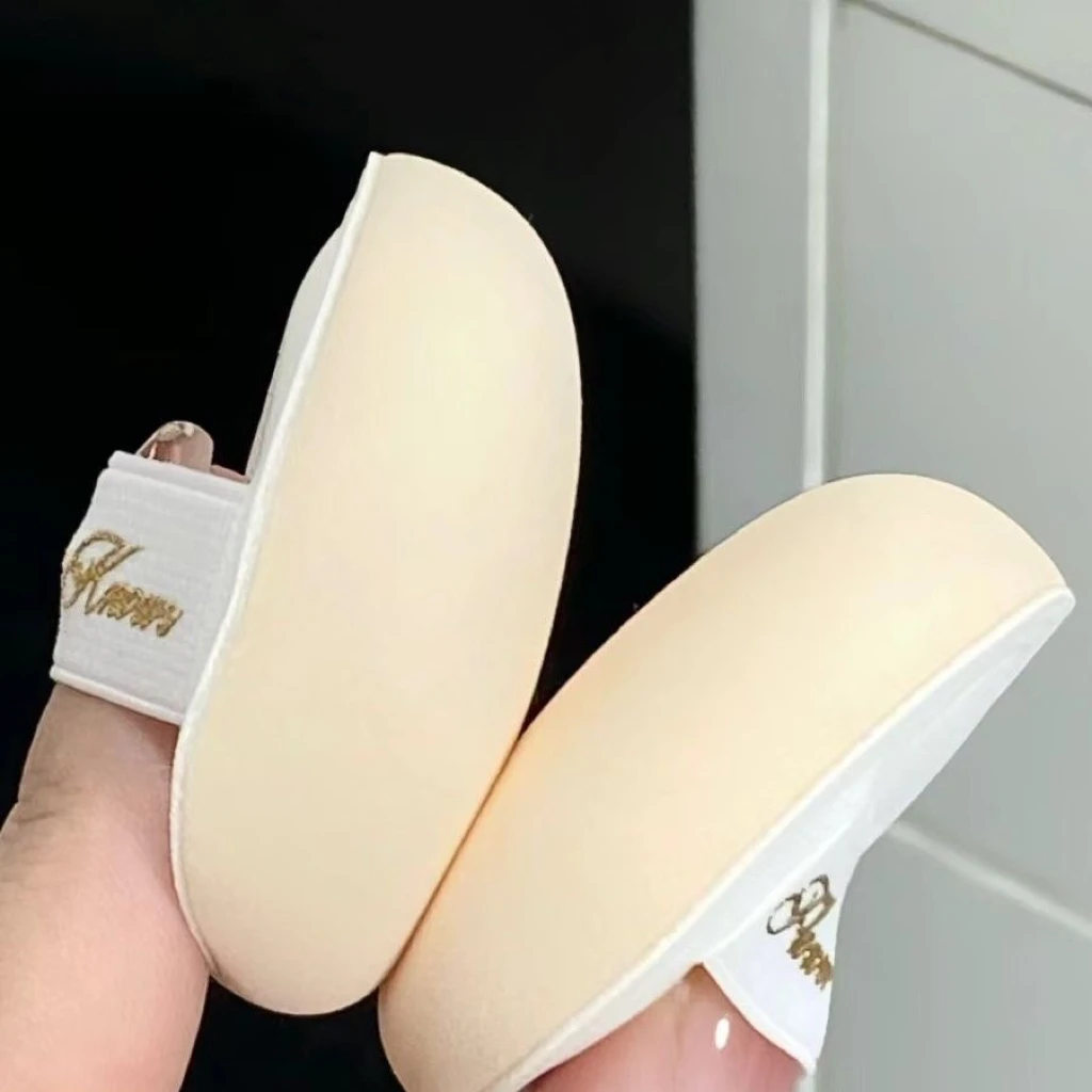 Flower Knows Mini-Finger-Puderquaste für Augen und Ecke, superweicher Schwamm, Baumwollmixer, Foundation-Mix, 2 Stück/Packung, Make-up – Detail 6