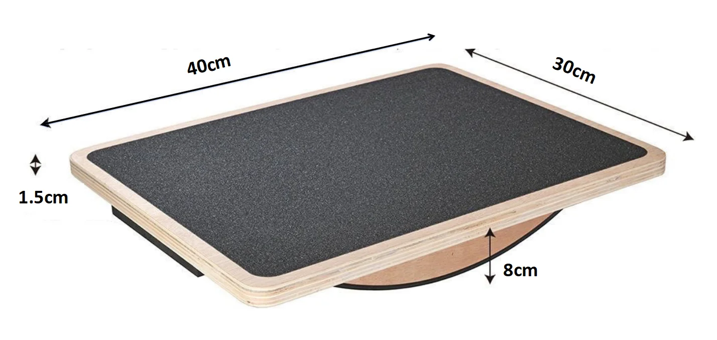 

Квадратная деревянная доска для баланса, домашний офис, тренажерный зал, йога, фитнес и тренировка координации, подножка, реабилитационное оборудование