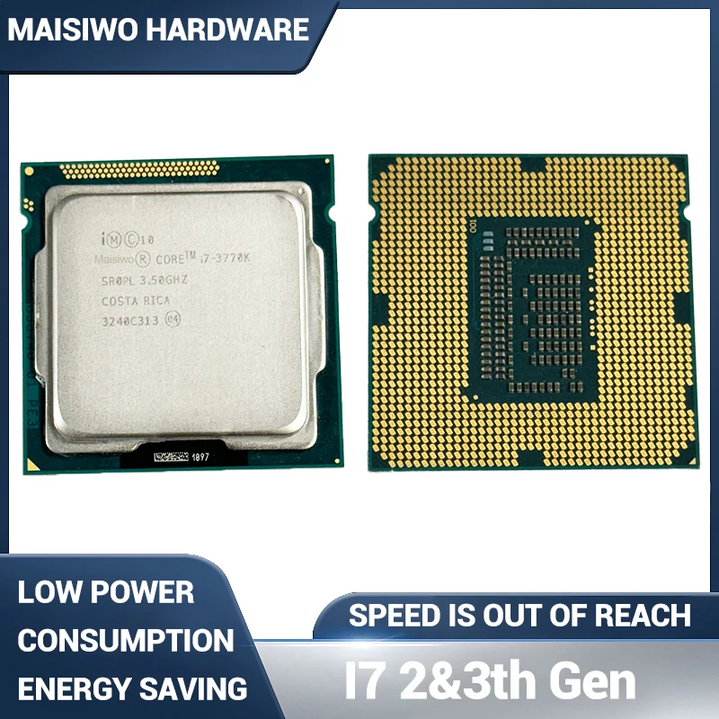 i7 2th 3th Gen Processor 2600 2700 3770 2600S 2600K 2700K 3770T 3770K 3770S LGA 1155 CPU