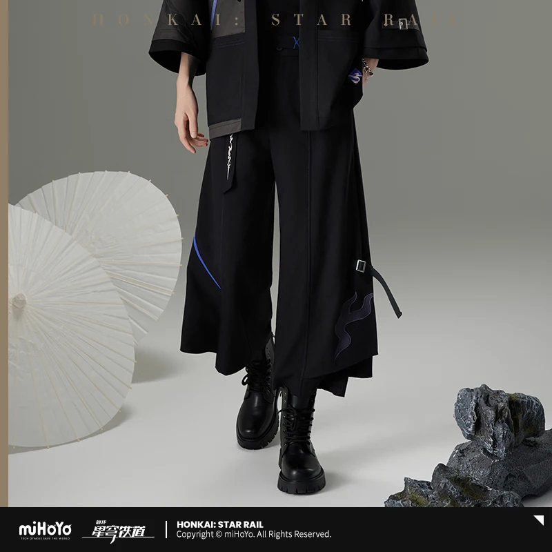 

【MiHoYo Honkai Star Rail】Yomi Theme Impression Series Wide Leg Pants miHoYohuang quan Daily clothing[Official]