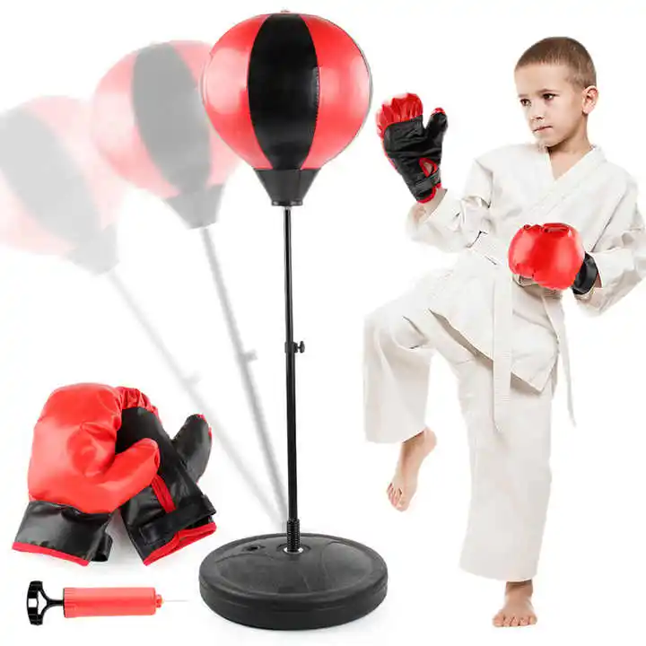 

Adjustable Kids Boxing Equipment Reflex Home Exercise Speed Boxing Punch Ball to Training Kids in Boxing