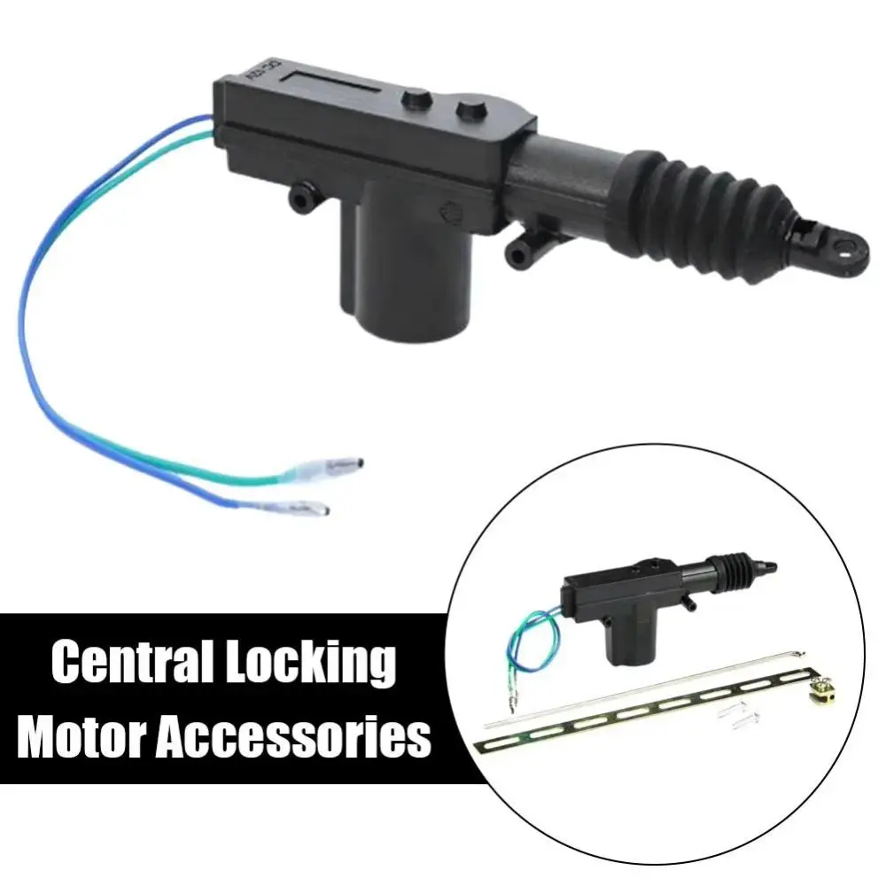 

12V Heavy Duty Car Locking System Actuator 2 Wire Copper Central Door Lock Motor Durable Universal Electric Door Lock