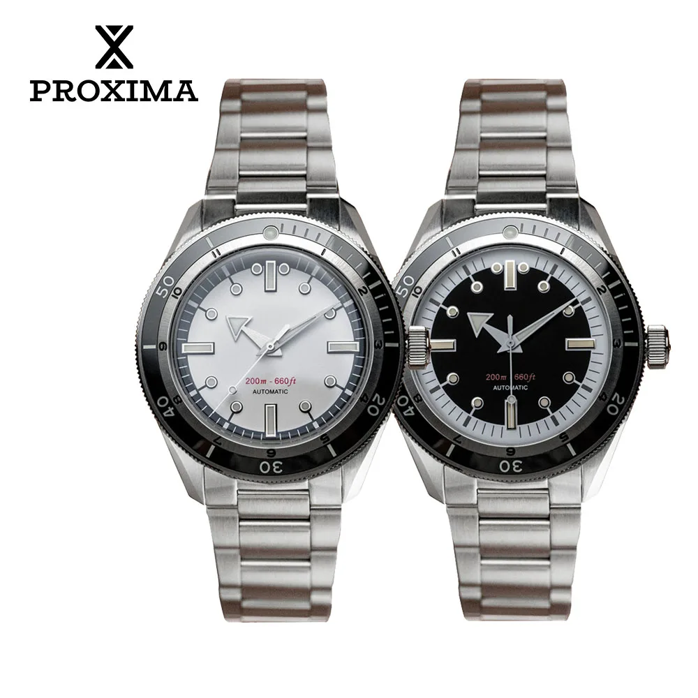 Proxima PX1711 39mm New Men Automatic Mechanical Watch Fashion Sports Sapphire Display Caseback Crystal PT5000 BGW9 Reloj Hombre