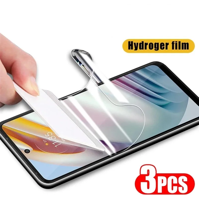 3Pcs Hydrogel Film For Blackview BV4800 BV9300 Pro Oscal Flat 1C BV5300 Plus BV6200 Pro A52 Pro Screen Protector