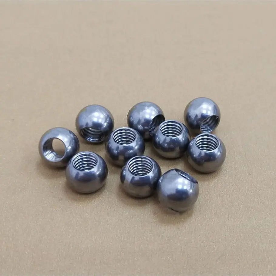 1PCS Stainless Steel SS304 Thread Hole Ball For CNC Later Machine