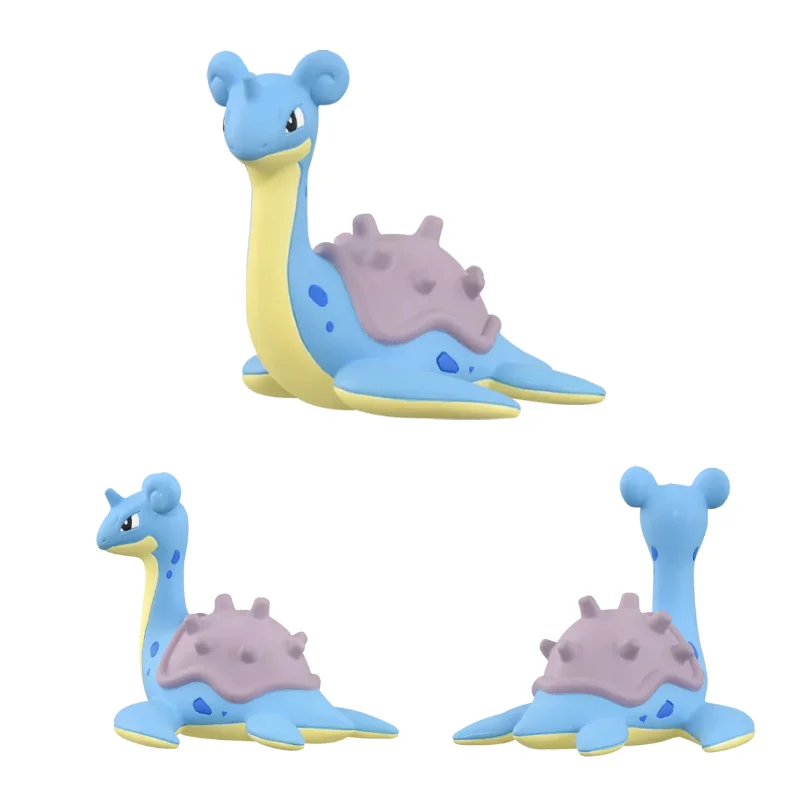 New Japan TOMY Pokemon Figures Collectors MS Series MS-30  Lapras Model PVC 4.5cm Anime Pokemon Toys Child's Gifts