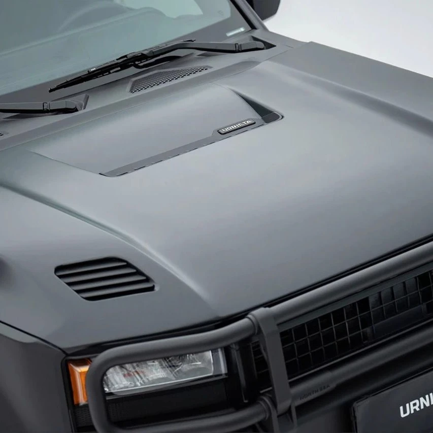 New ForPrado LC250 All Carbon Hood, Dry Carbon Fiber Front Hood, Body Modification, Thickening