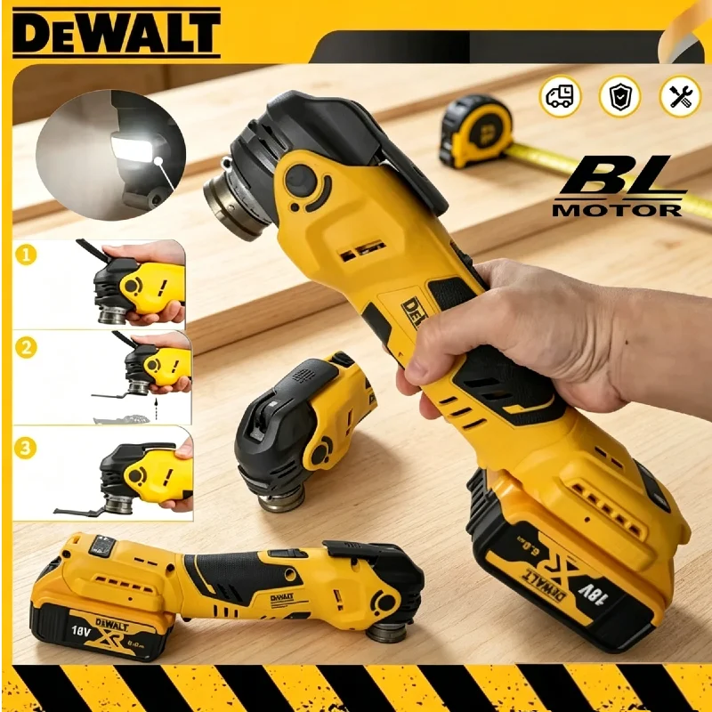 

Dewalt Multifunction Vibration Tool: 20V Battery Electric Oscillating Saw & Trimmer for Efficient Cutting and Surface Trimming