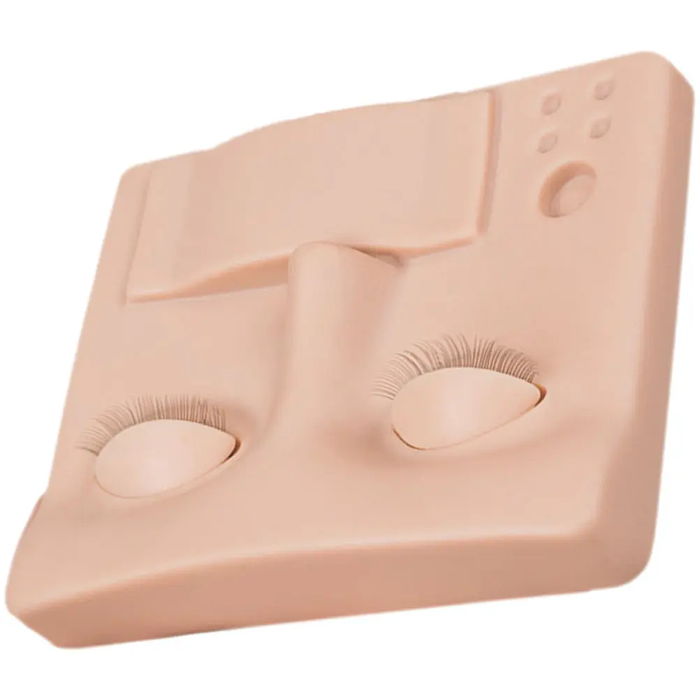 

Силиконовая голова-манекен для наращивания ресниц: гладкая поверхность, легкий вес, портативность, для тренировок по наращиванию ресниц