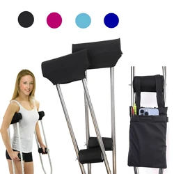 5PCS Crutch Pads Hand Grips Covers Crutch Bag Comfortable Underarm Padding Crutches Underarm Cushion Cover Grip Foam Pad