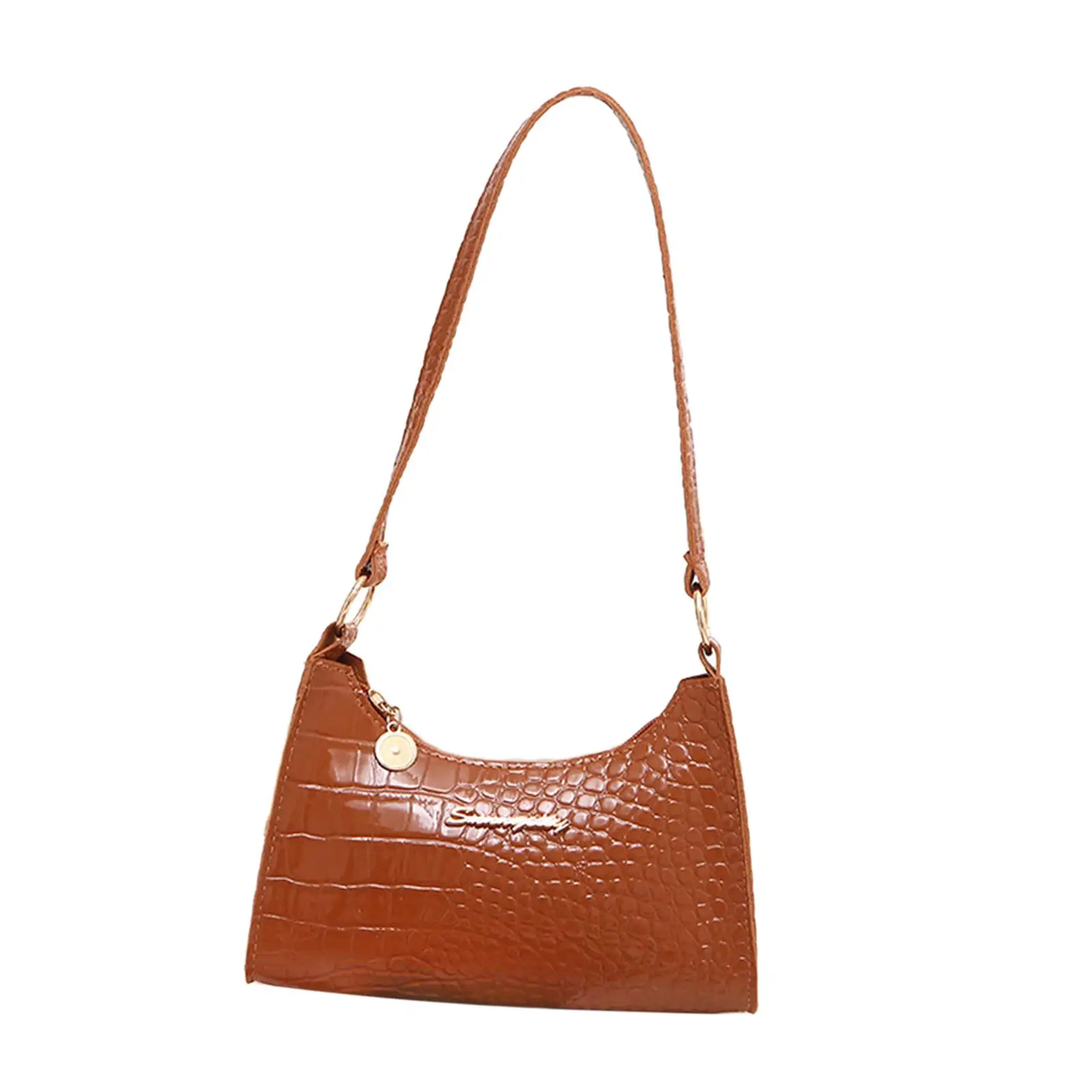 Women Shoulder Bag Underarm Bag Fashion PU Travel Shoulder Bag Stylish Travel Tote Bag Female Handbag for Party Street Summer image 3