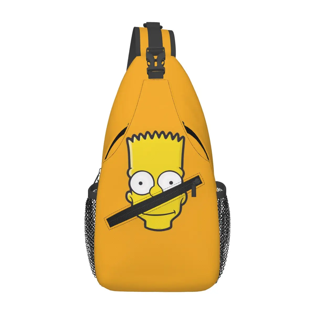 

S-Simpson Family Trendy cross chest bag diagonally, a fashionable backpack designed specifically for outdoor sports and travel