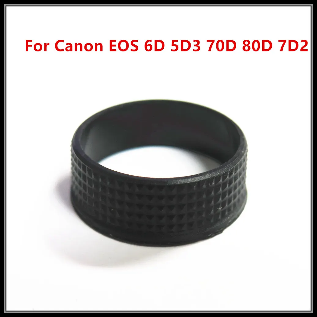 Copy NEW For Canon 6D  5D3 70D 80D Mode Dial Button Round Rubber Ring  5DIII  5D Mark III Mark3