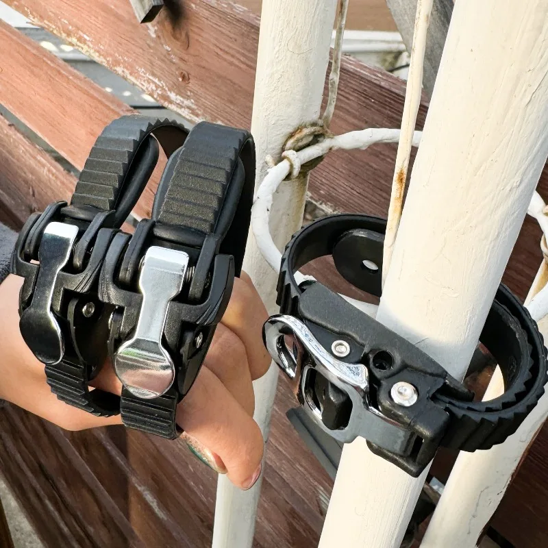 Heavy Duty Griplock Strap Buckle Reusable Rubber Metal Tension Fastener Adjustable Connectable Tie Down Cargo Camping Luggage
