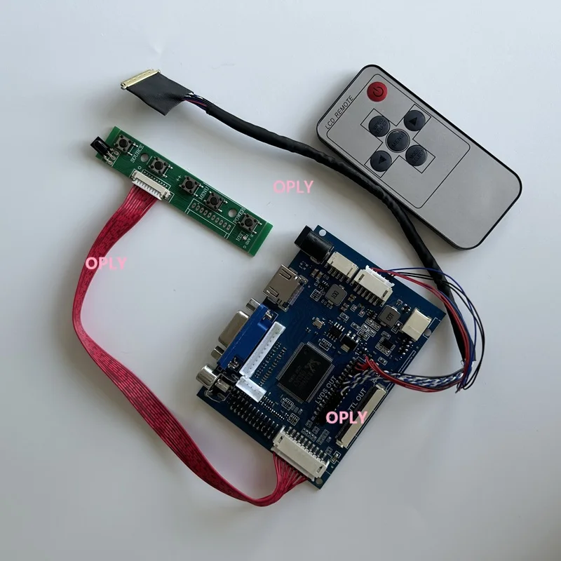 

For B101AW02 B101AW03 WLED VGA AV HDMI-Compatible 40Pin LCD Panel LVDS 10.1" 1024×600 Display Controller board Kit