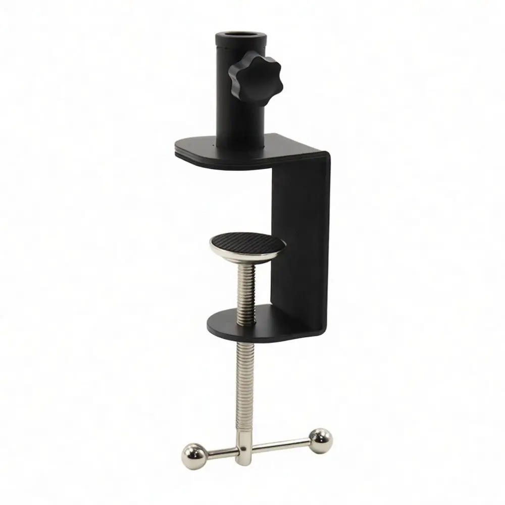 Table Lamp Base Metal Clamp Long Arm Desk Light Holder Iron Stand Support Mount For Magnifying Lamp C Clamp Accessory
