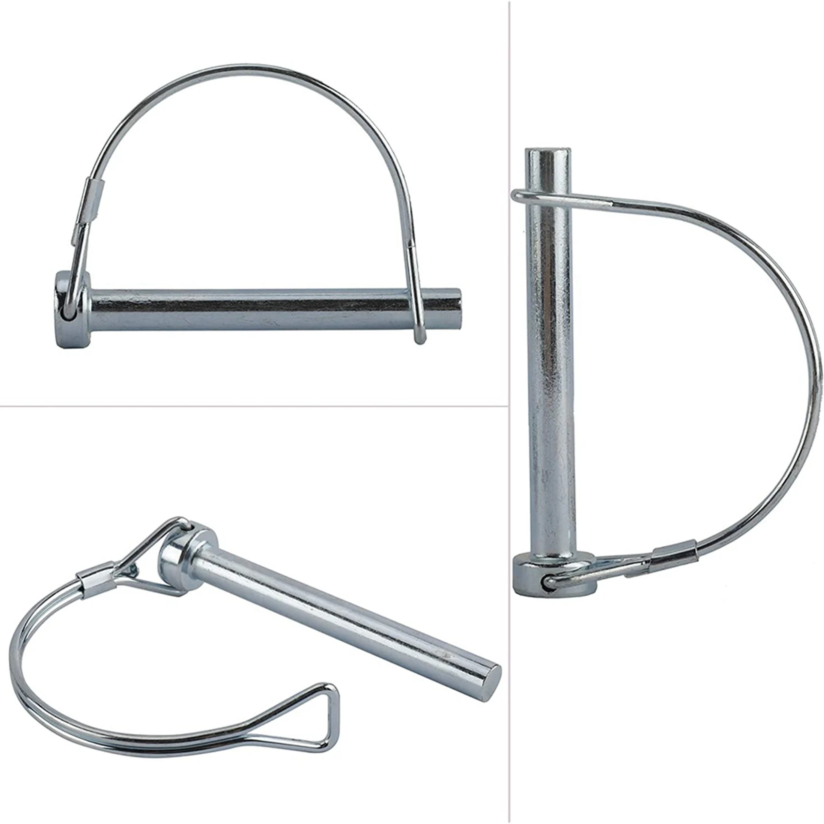 ABGR-20Pcs سلك قفل دبوس، 5/16 بوصة رمح قفل دبوس وصلة دبوس مع قوس دائري التجنيب الأسلاك لمقطورات المزرعة حديقة الحديقة