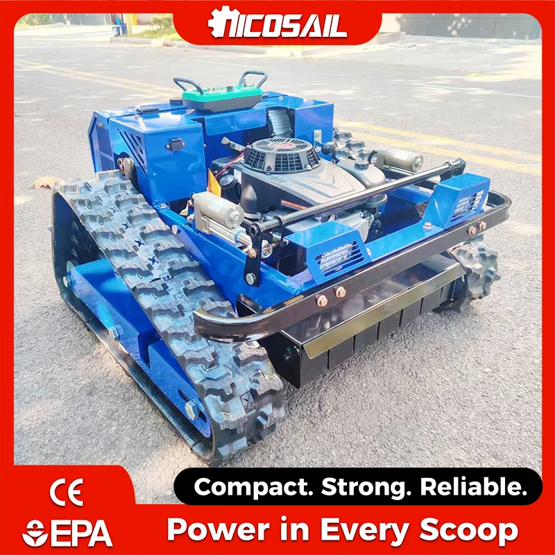 

Custom QL600 Crawler Lawn Mower 360° Rotation 2000-3000㎡/h Efficiency For Garden Slope