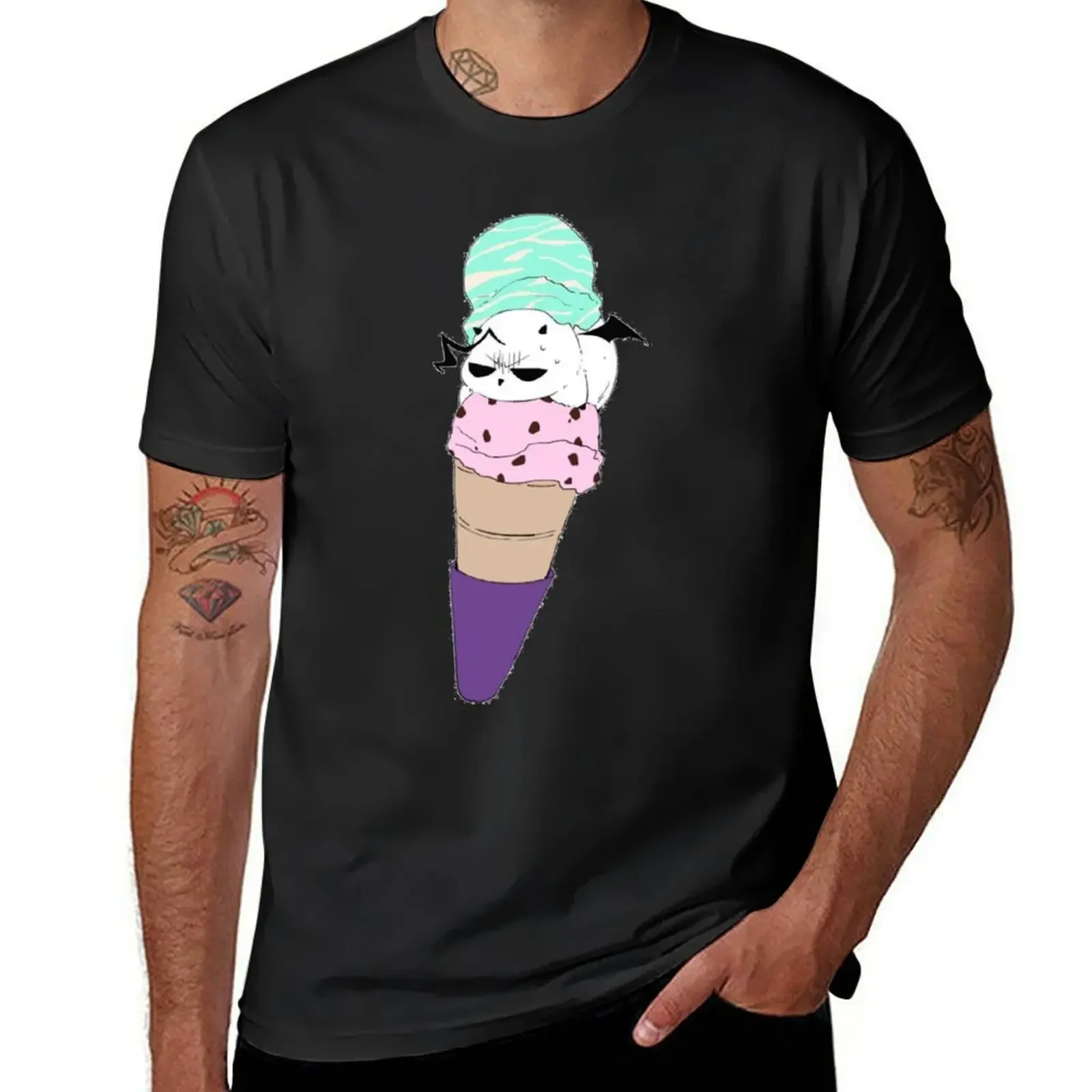 

Eggie Icecream(Welcome to Demon School Iruma-kun) T-Shirt gifts for boyfriend street wear affliction shirts mens cotton t shirts