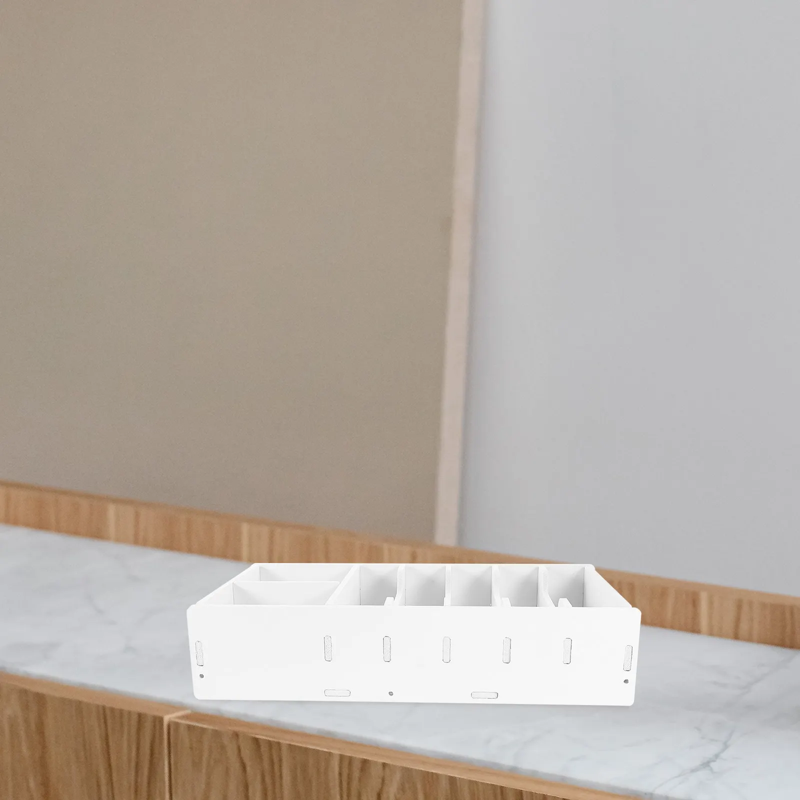 

Настольный органайзер для монет и купюр с несколькими отделениями для денежного ящика, коробка для хранения денег, органайзер для офисного стола