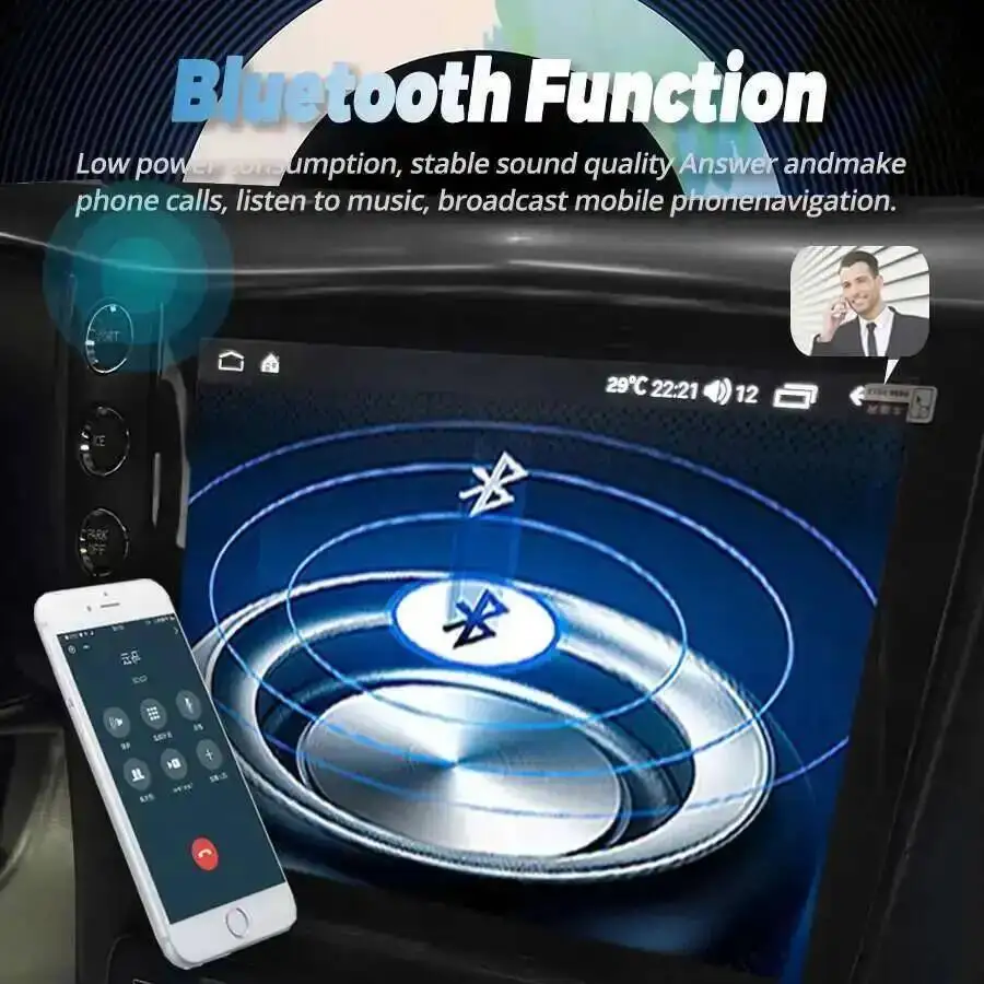 RHD Android15 سيارة الوسائط المتعددة مشغل فيديو لمازيراتي جران توريزمو GT 2007-2014 التيار المتناوب لوحة Carplay نظام تحديد المواقع ستيريو 4G واي فاي الملاحة #4