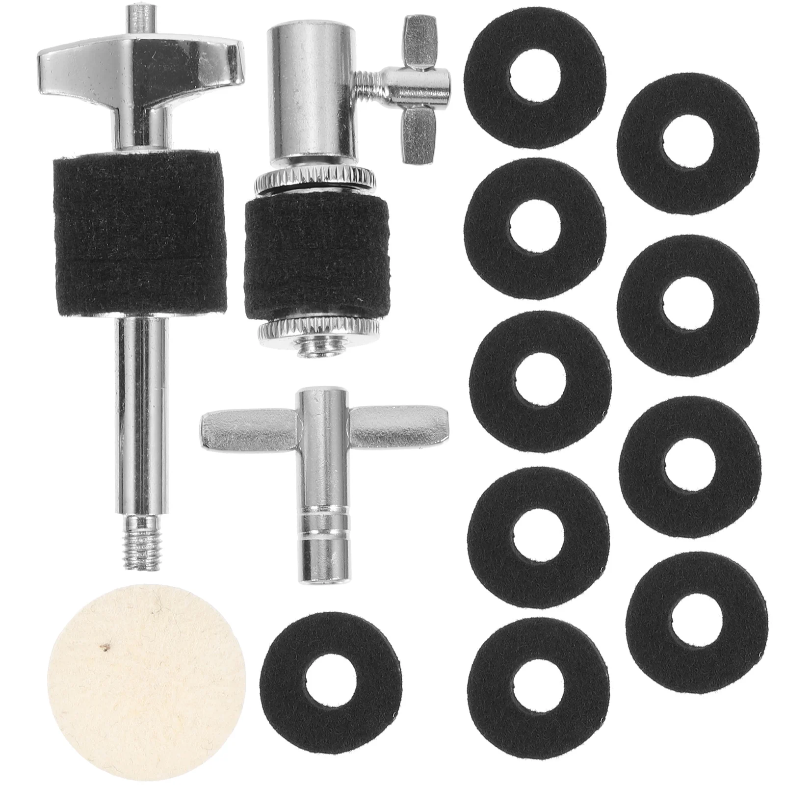 

Hi-hat Clutch Hammer Pad Drum Set Maintenance Cymbal Felts Component Parts Washer Jazz Metal Replacement Accessories