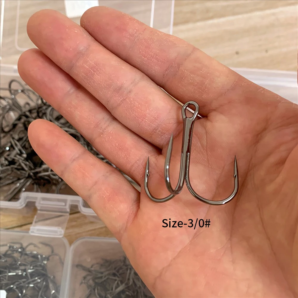 best hook size for trout fishing CLoxks Hooks 20 Pcs Fishing Spoon Bait Super Slide Silky Black Non-Barb Barbed Hook for Hard Bait 8# 10# 12# 14# Fishing Accessories (Color : Non-Barb, Bladed Jig Size:7/0 - 4pk Daiwa Seapower 800 - steps are taken to