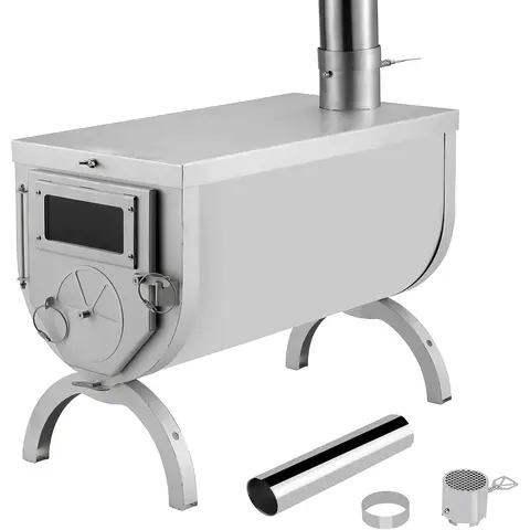 야외 캠핑 텐트 스토브, 다목적 백패킹 도구, 프리미엄 스테인레스 우드 버너, 야외 캠핑 히터 스토브