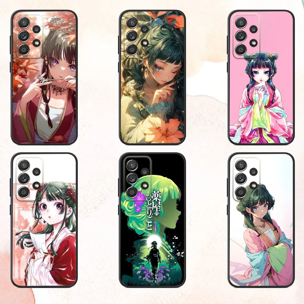 

A-Apothecary D-Diaries Maomao Phone Case For Samsung S25,S24,S21,S22,S23,S30,Ultra,S20,Plus,Fe,Lite,Note,10,9,5G Black Cover