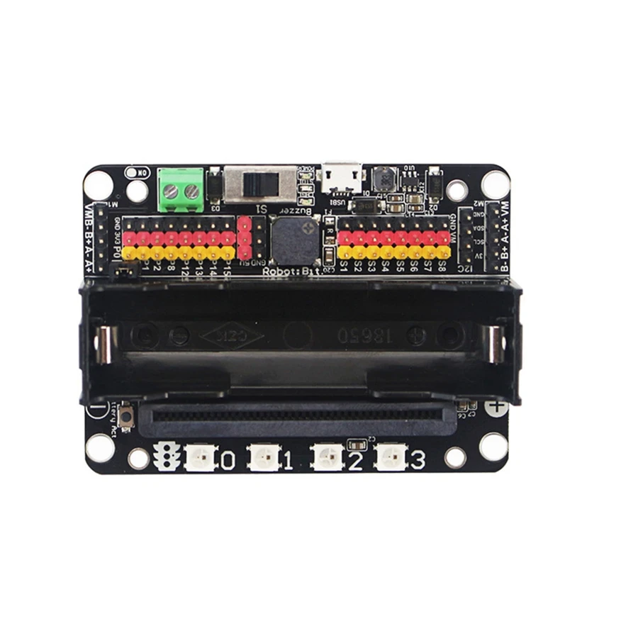 Micro: Bit Expansion Board Robotbit V2.0 Supports Makecode Offline Programming for Micro:bit Extension Board