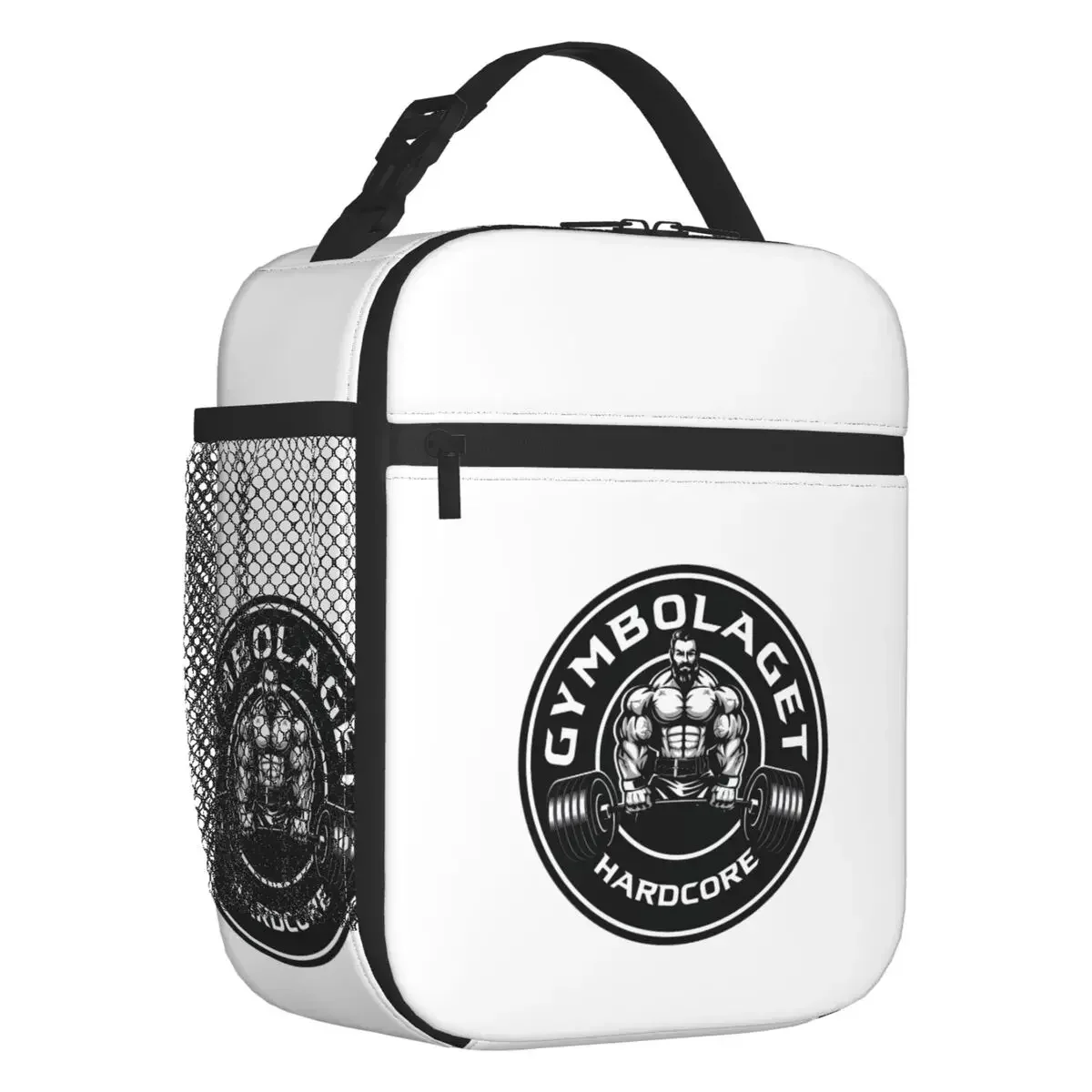 

Bodybuilding Fitness Muscle Gym Insulated Lunch Bag for Outdoor Picnic Portable Cooler Thermal Box Women Kids