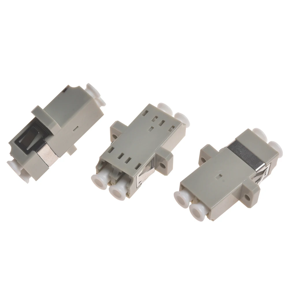 Lenew Hotsale Multimode Duplex Optical Fiber Adapter LC DM DX UPC APC FTTH Customizable Fiber Optic Adaptor