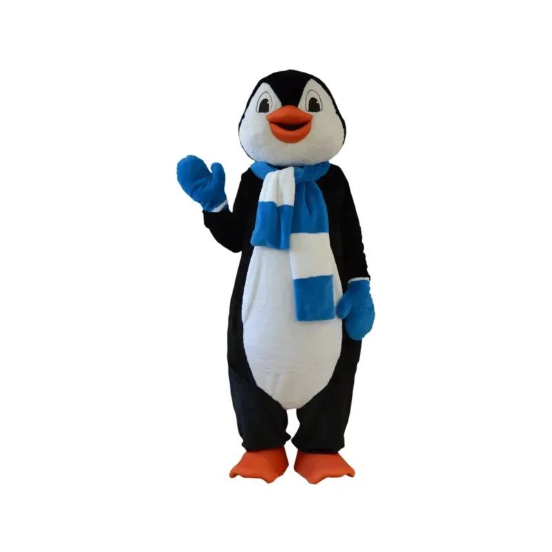 Penguin Mascot Adult Size Halloween Street Funny MN8