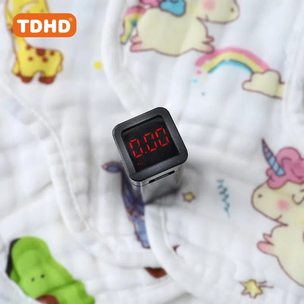 TDHD ランダムかわいいコットンよだれかけ 5 個、6 層ガーゼ授乳よだれかけ、クリスマス、ハロウィン、感謝祭の日のギフト、新年のギフトに最適