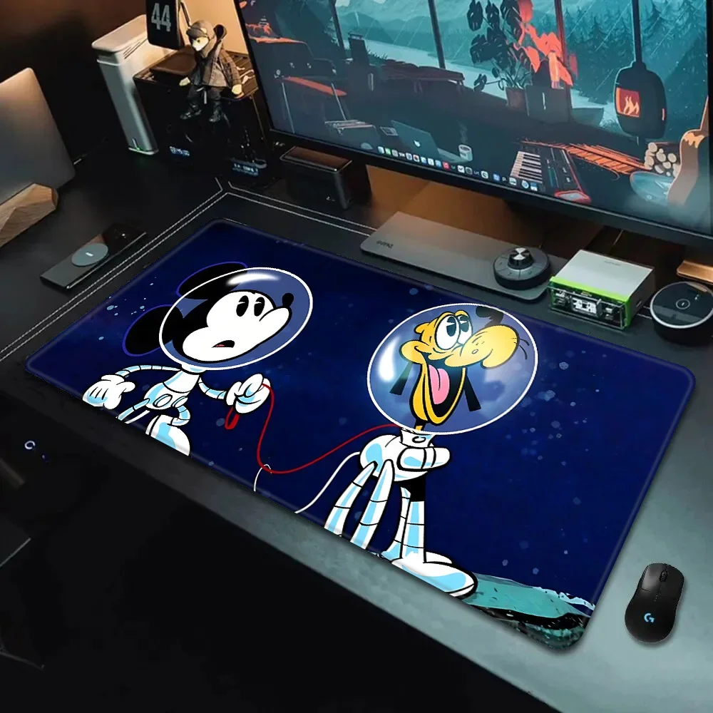 

AnimationCartoon Mickey Mouse Pu Leather Mousepad HD Printing Computer Gamers Student Non-slip Mouse Pad Large Size Keyboard PC
