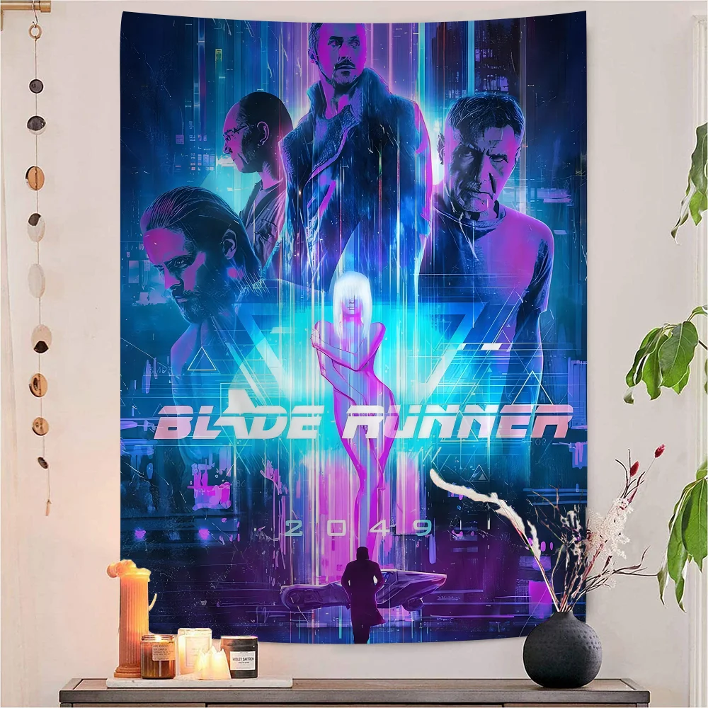 

Retro Movie Blade Runner Tapestry Art Printing Cheap Hippie Wall Hanging Bohemian Wall Tapestries Mandala Art Home Decor