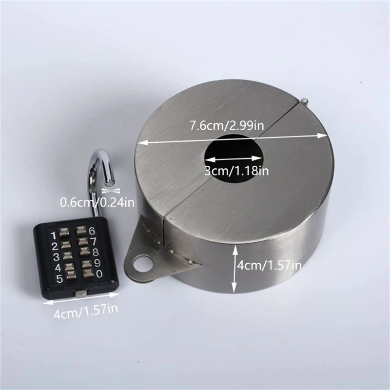 Gate Valves Locking Device Outside Faucet Child Lock Prevent Water Theft