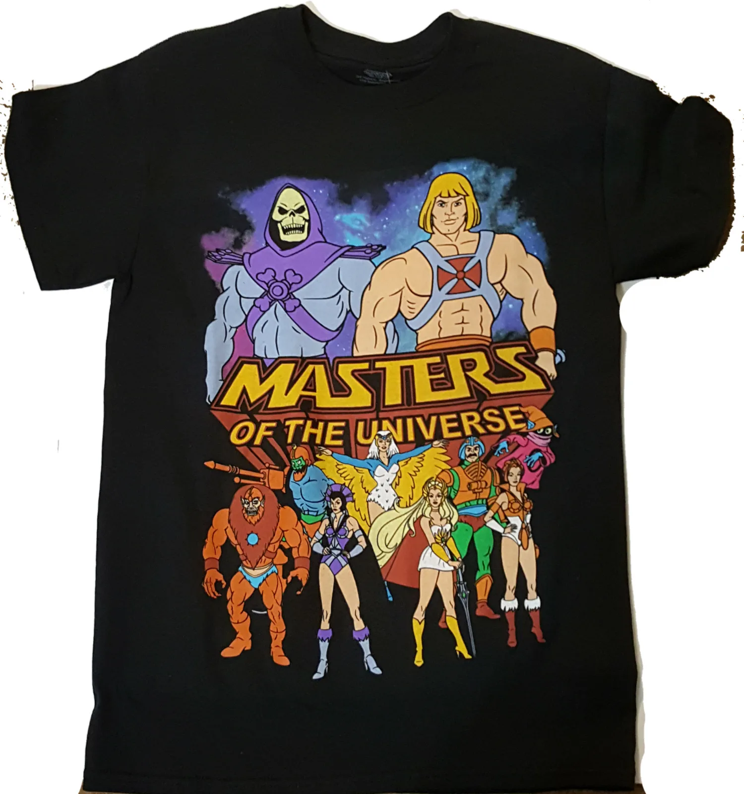 Masters Of The Universe He Man She Ra Skeletor Orco and Gang Small T Shirt