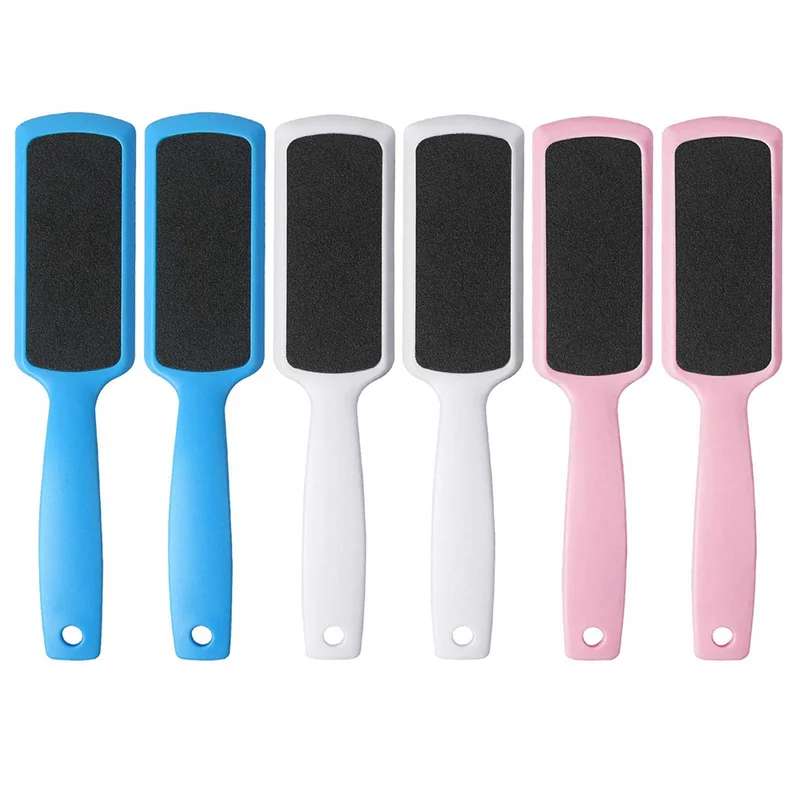 Pedicure Voetvijlen Eeltverwijderaar Kit Met Dubbelzijdige Voetenrasp Voor Death Skin Professionele Scrubber Voor Voeten Set (6 Pack)