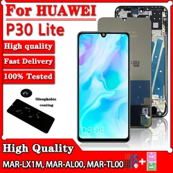 100%Test For HUAWEI Nova 4E LCD For P30 Lite MAR-LX1 AL00 LX2 LX3 LX1A LCD Display Touch Screen Digitizer Assembly Replacement