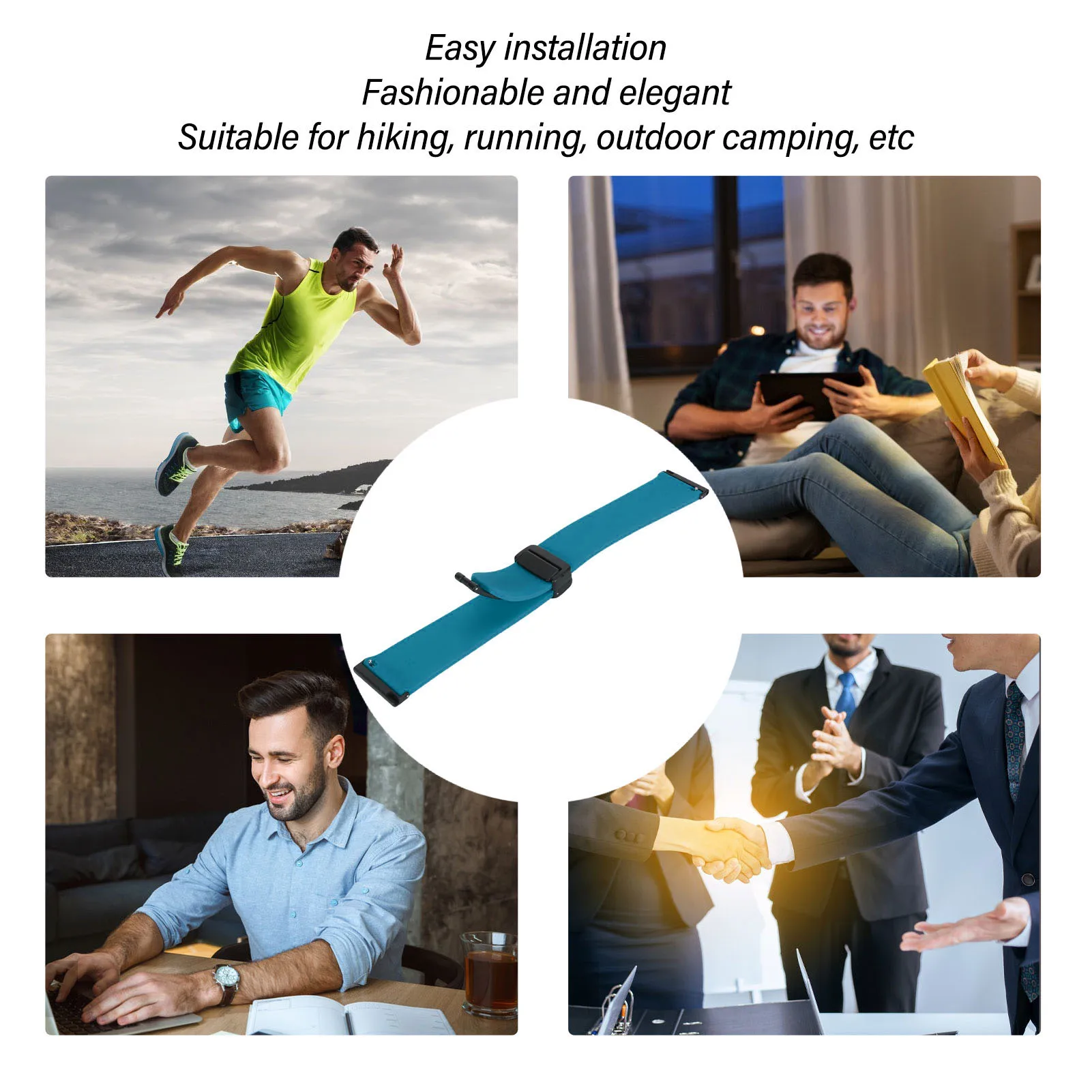 Silicone Watch Stra…