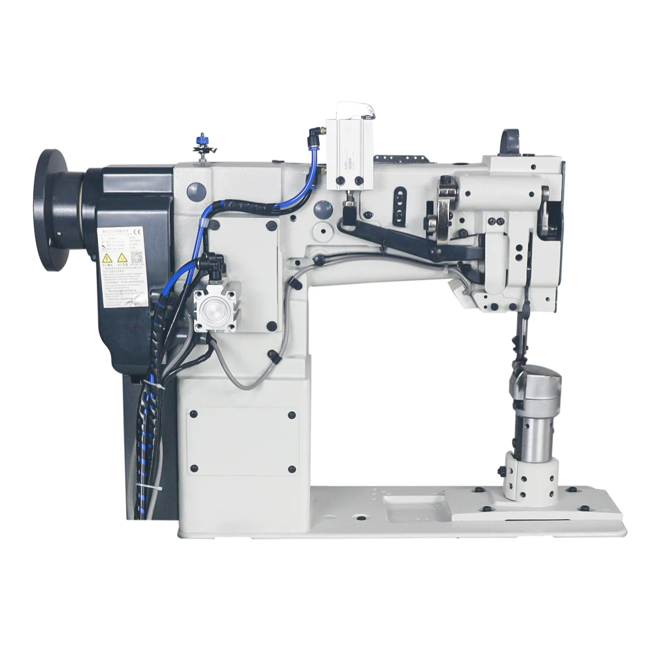 Hot Selling Direct Drive Single Needle Sewing Machine For Leather Products New Condition Walking Foot Feed Lock Motor Included